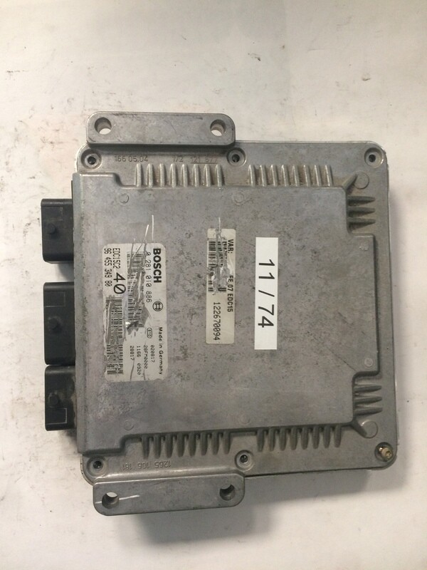 11-74 Centralina Motore Bosch 0 281 010 886 0281010886 96 445 349 80 9644534980 28FM0000 EDC15C2 40 CITROEN / PEUGEOT Diesel C 5 2.2