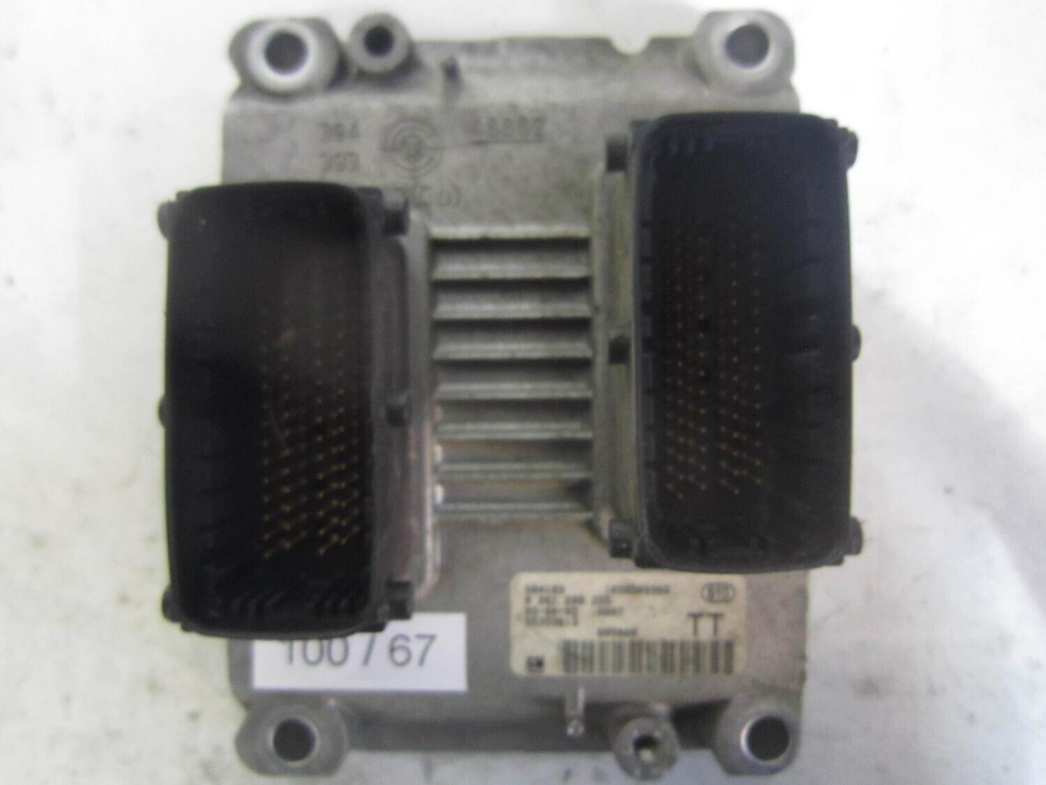 100-67 Centralina Motore Bosch 0 261 208 255 0261208255 55353613 1039S08962 OPEL Benzina MERIVA 1.4