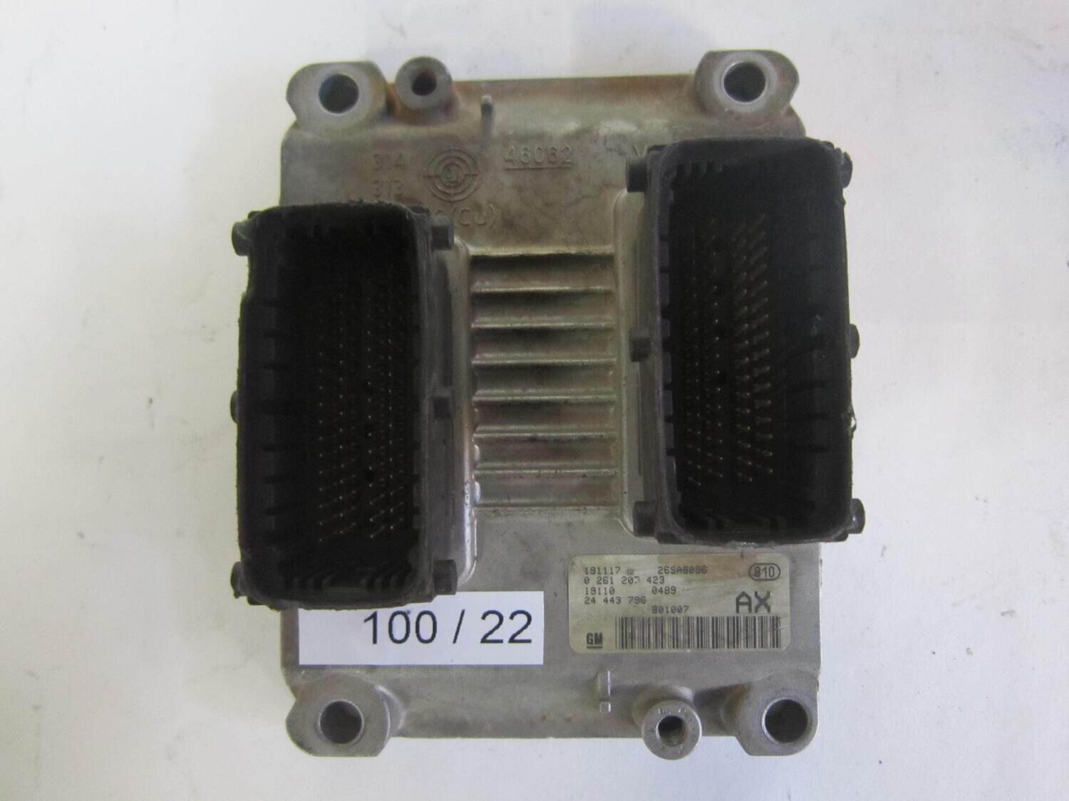 100-22 Centralina Motore Bosch 0261207423 0 261 207 423 24 443 796 24443796 26SA8096      OPEL  CORSA C 1.2