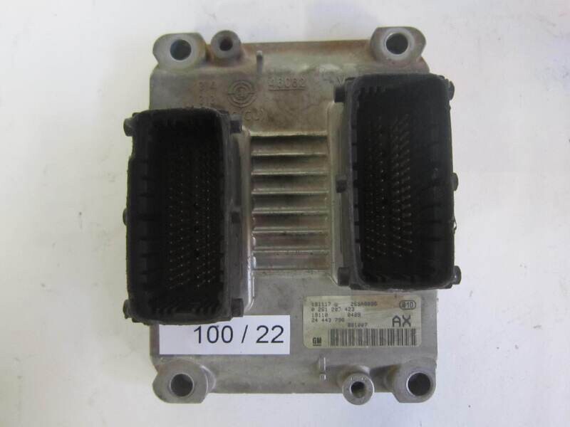 100-22 Centralina Motore Bosch 0261207423 0 261 207 423 24 443 796 24443796 26SA8096      OPEL  CORSA C 1.2