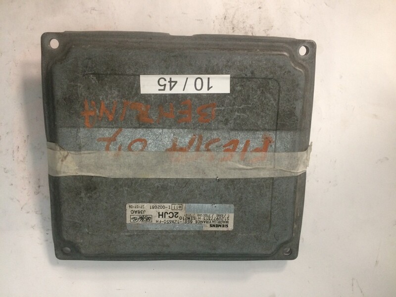 10-45 Centralina Motore Siemens S120977315H S120977315 H 6S61-12A650-FH 6S6112A650FH SIM210  2CJH J38AC 2CJHJ38AC   FORD  FIESTA