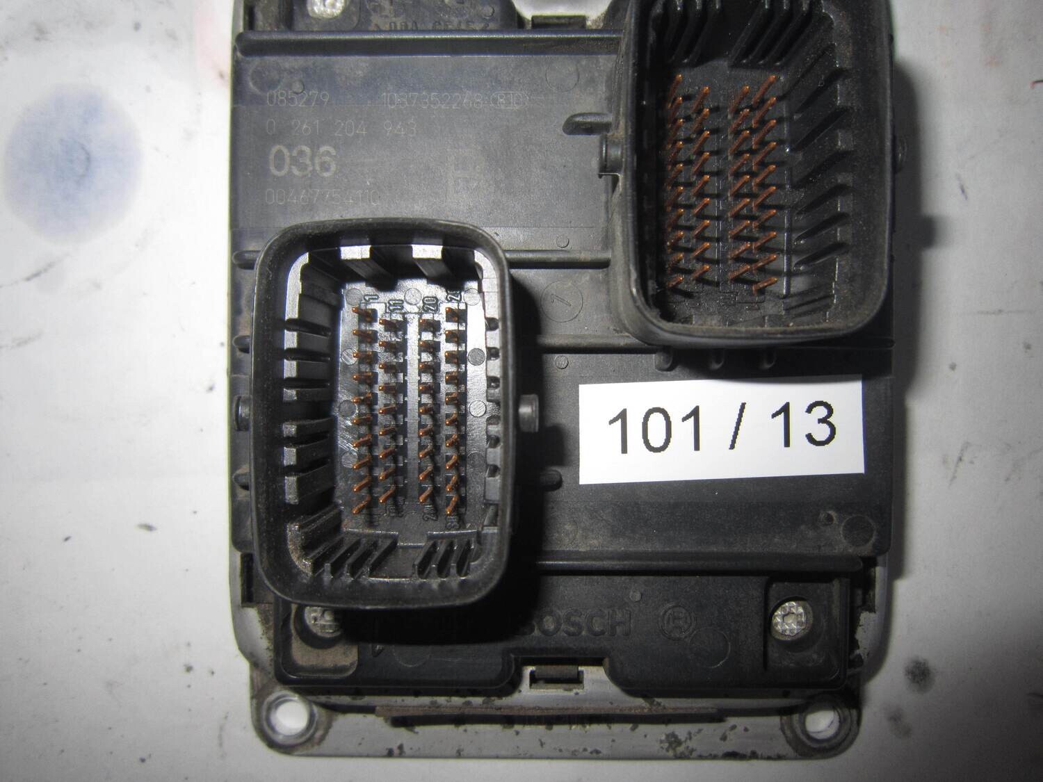 101-13 Centralina Motore Bosch 0 261 204 943 0261204943 085279 1037352268 467754110 036 B ALFA ROMEO / FIAT / LANCIA Benzina VARIE