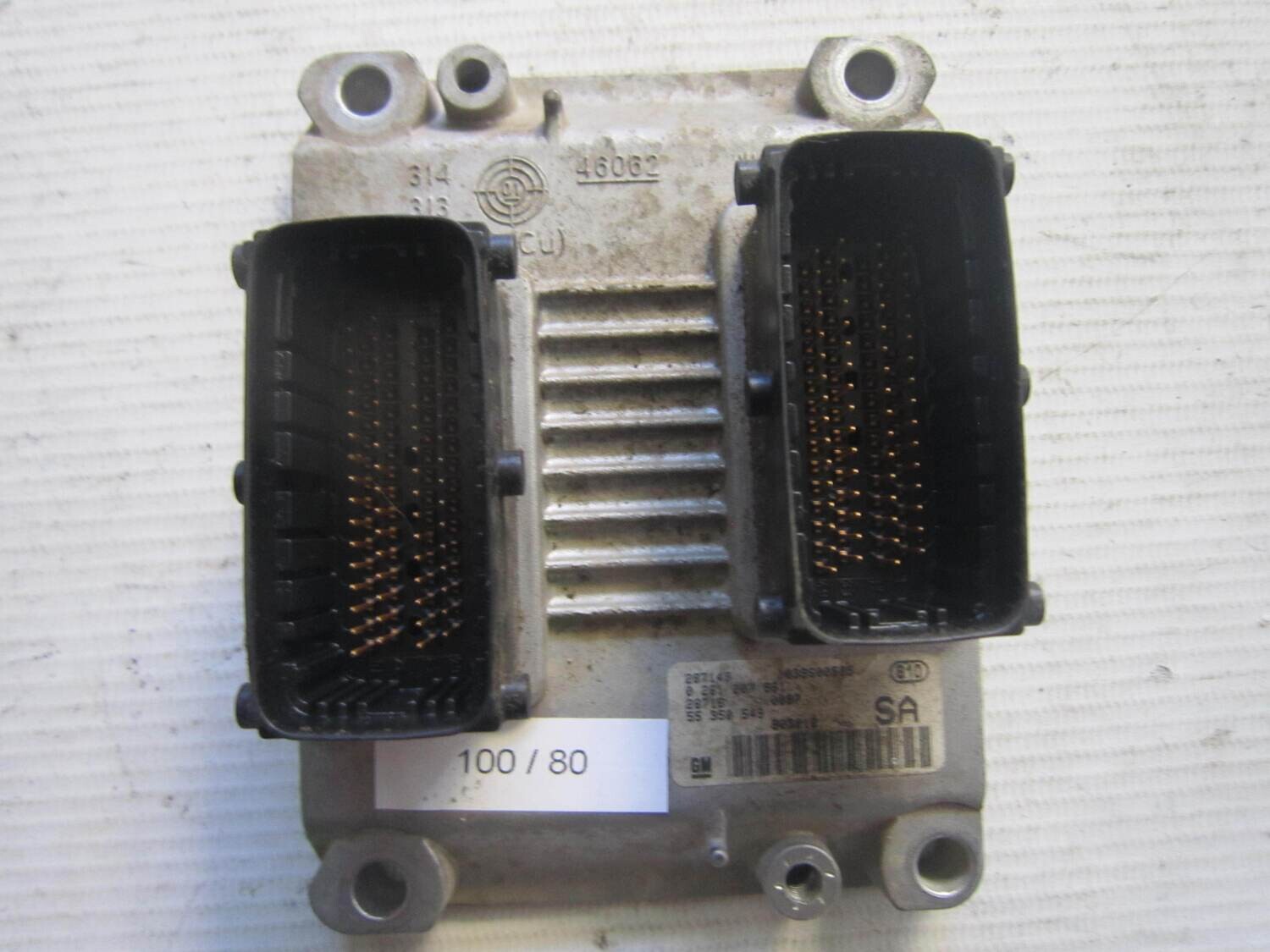 100-80 Centralina Motore Magneti Marelli 0 261 207 861 0261207861 55 350 549 55350549 1039s00585 OPEL Benzina AGILA
