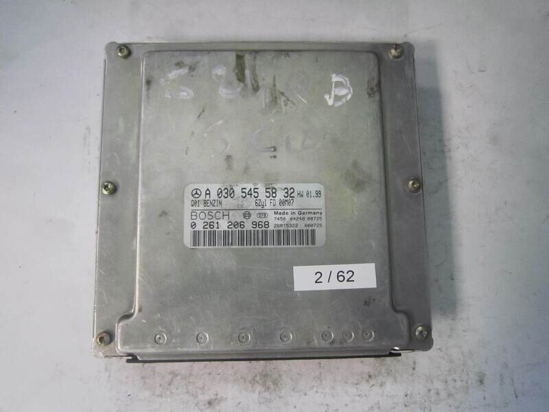 2-62 Centralina Motore Bosch 0261206968 0 261 206 968 A 030 545 58 32 A0305455832 26RT5322      MERCEDES BENZ  E320 W210
