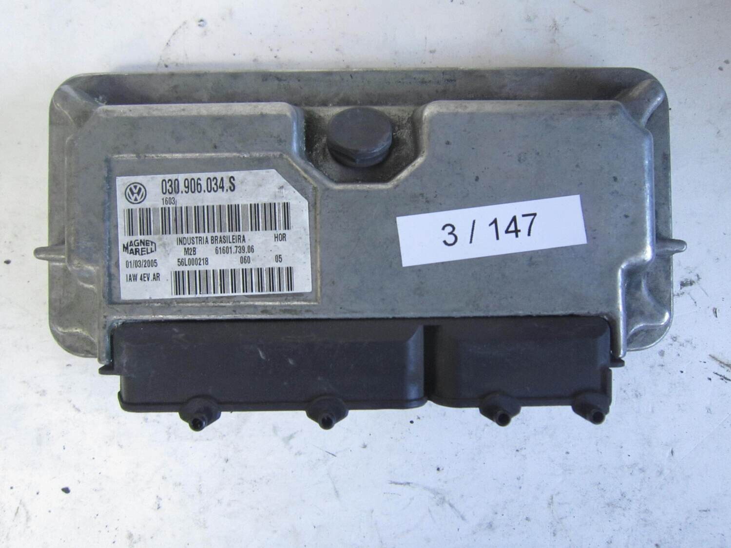 3-147 centralina motore magneti marelli iaw 4ev.ar 030 906 034 s 61601.739.06   volkswagen fox