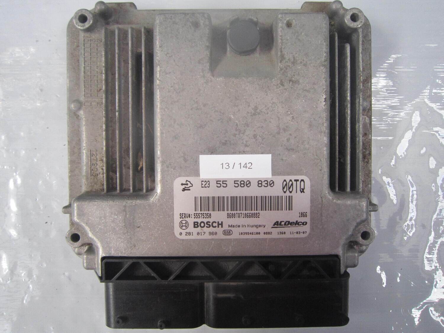 13-142 Centralina Motore Bosch 0 281 017 960 0281017960 55580830 1039S46100   OPEL DIESEL CORSA