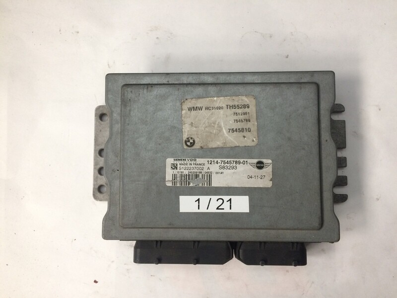1-21 Centralina Motore Siemens S122237002 A S122237002A 7 545 810 7545810 S83293 1214 7545789-01 MINI Benzina ONE 1.6