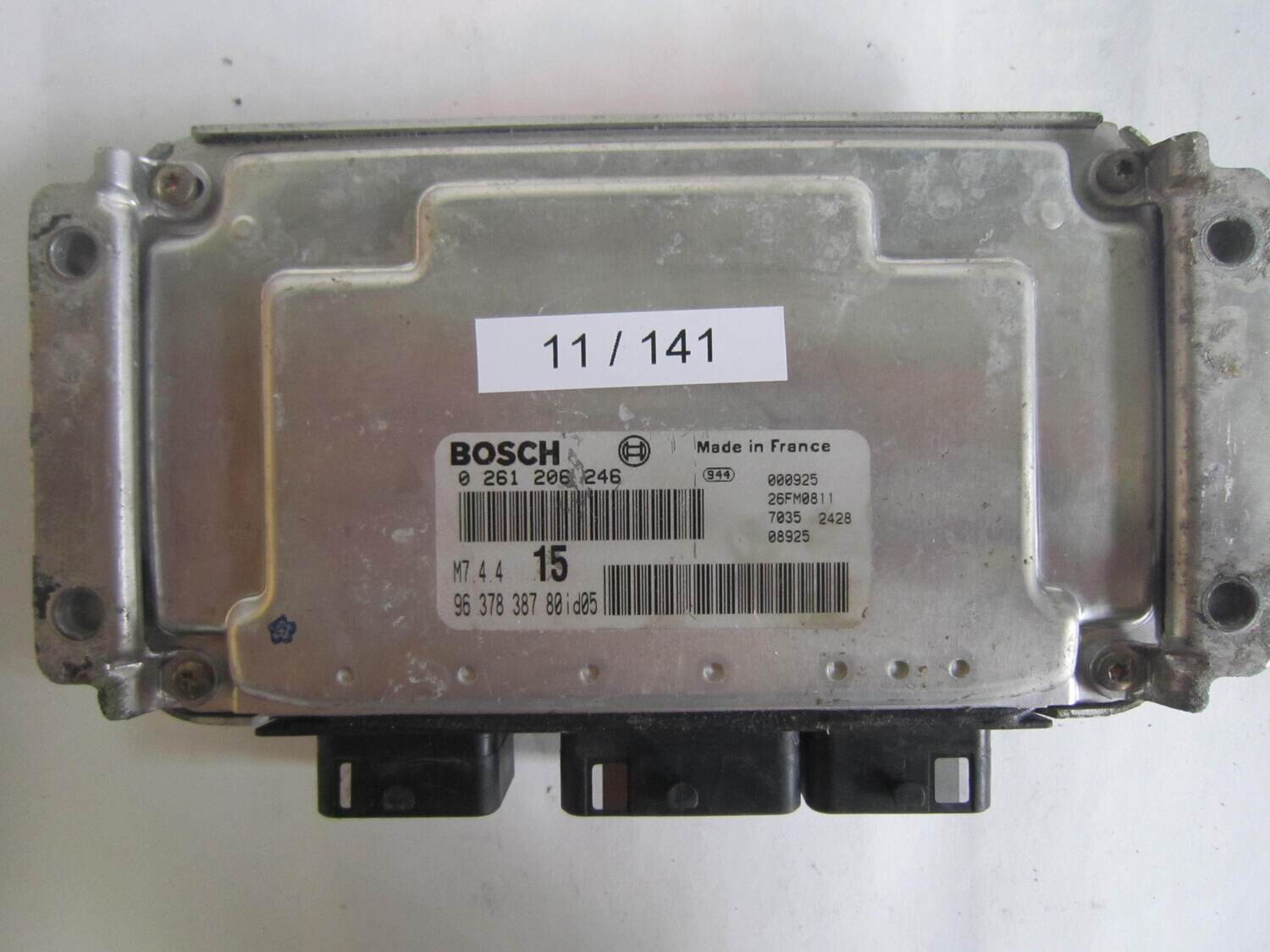 11-141 Centralina Motore Bosch 0261206246 0 261 206 246 96 378 387 80 9637838780 26FM0811      CITROEN / PEUGEOT  106 1.1