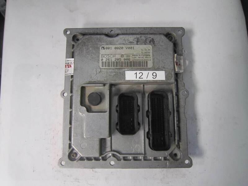 12-9 Centralina Motore Bosch 0 261 205 006 0261205006 001 0020 V001 0010020V001 1039S05538 SMART Benzina 450 0.7