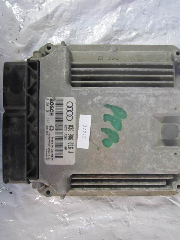 3-217 Centralina Motore Bosch 0 281 011 383 0281011383 03g 906 016 j 03g906016j 1039S04090 EDC16U1 AUDI Diesel A 3