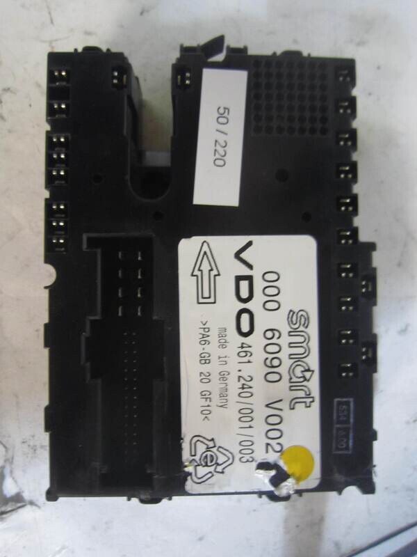50-220 Body Computer Vdo 000 6090 V002 0006090V002 461.240/001/003 461240001003 SMART Benzina 450