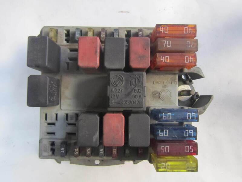 60-95 Scatola Fusibili Delphi 46760542 ALFA ROMEO / FIAT / LANCIA Diesel DOBLO' 1.9