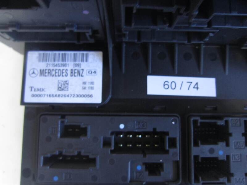 60-74 scatola fusibili temic  2115453901 sw17/03 sw1703 hw11/03 hw1103     mercedes benz  varie