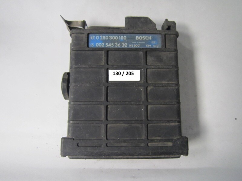 130-205 Centralina Motore Bosch 0 280 800 100 0280800100 002 545 36 32 0025453632 MERCEDES BENZ Benzina 190 E 2.0
