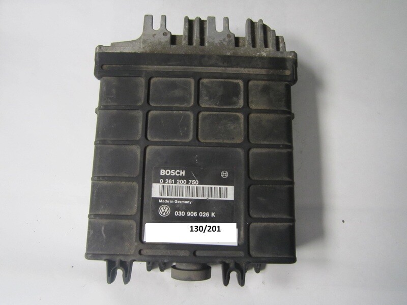 130-201 Centralina Motore Bosch 0 261 200 750 0261200750 030 906 026 K 030906026K VOLKSWAGEN Benzina GOLF VENTO 1.4