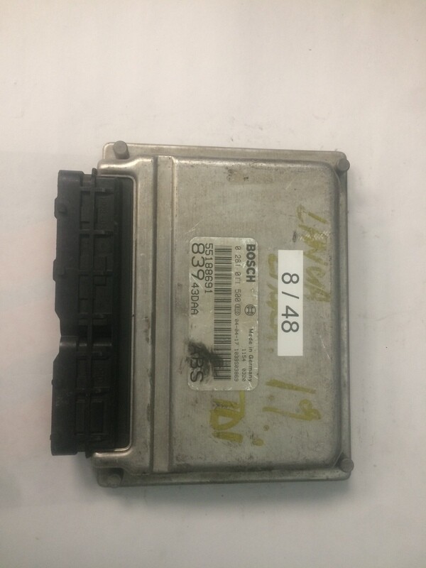 8-48 Centralina Motore Bosch 0281011500 0 281 011 500 55188691  1039S03869  83943DDA     LYBRA 1.9 JTD