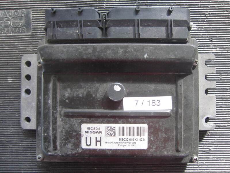 7-183 Centralina Motore Hitachi MEC32-040 MEC32040 MEC32-040 K4 4224 MEC32040K44224 NISSAN Benzina MICRA 1.2