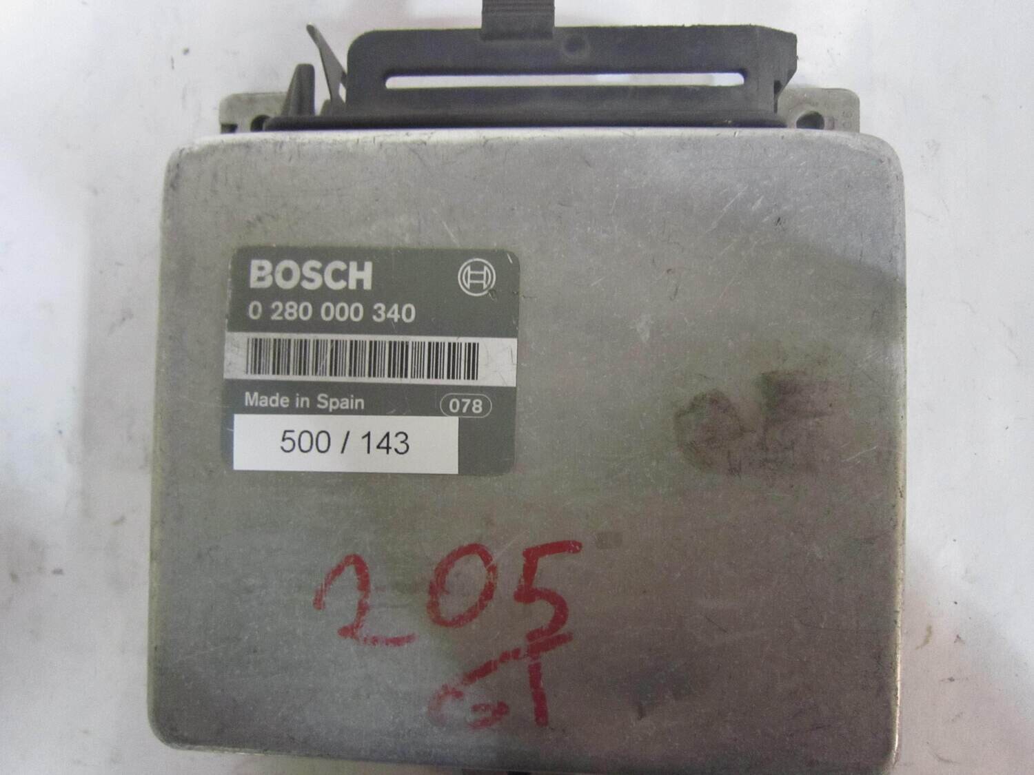 500-143 Centralina Motore Bosch 0280000340 0 280 000 340         CITROEN / PEUGEOT  205 1.6