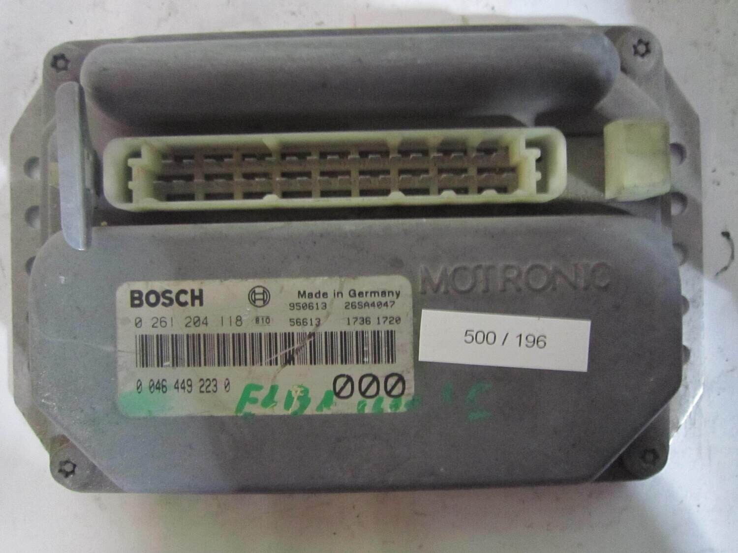 500-196 Centralina Motore Bosch 0261204118 0 261 204 118 0 046 449 223 0 00464492230 26SA4047      ALFA ROMEO / FIAT / LANCIA  VARIE