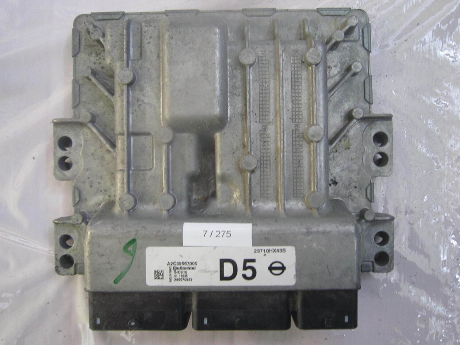 7-275 Centralina Motore Continental 23710HX43B A2C39567000 D 5 SID310 NISSAN Diesel QASHQAI