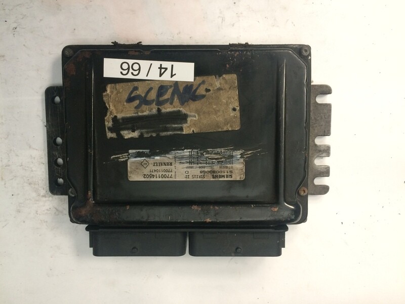 14-66 Centralina Motore Siemens S110030008D S110030008 D 7700114502 7700114502 7700110471 7700110471 SIRIUS 32 SIRIUS32   RENAULT  Scenic 1.6