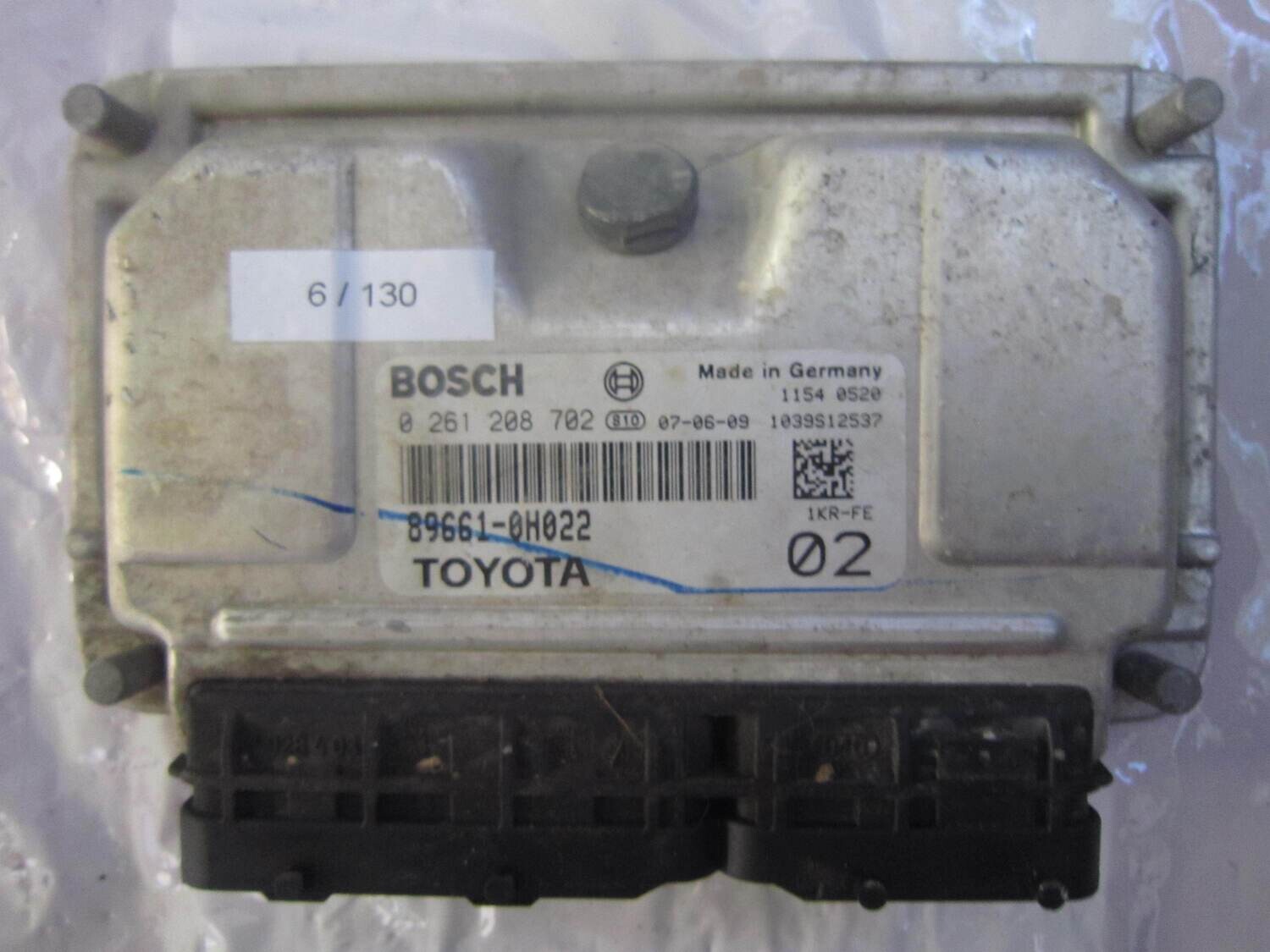 6-130 Centralina Motore Bosch 0 261 208 702 0261208702 89661-0H023 896610H023 1039S12537 TOYOTA Benzina AYGO 1.0