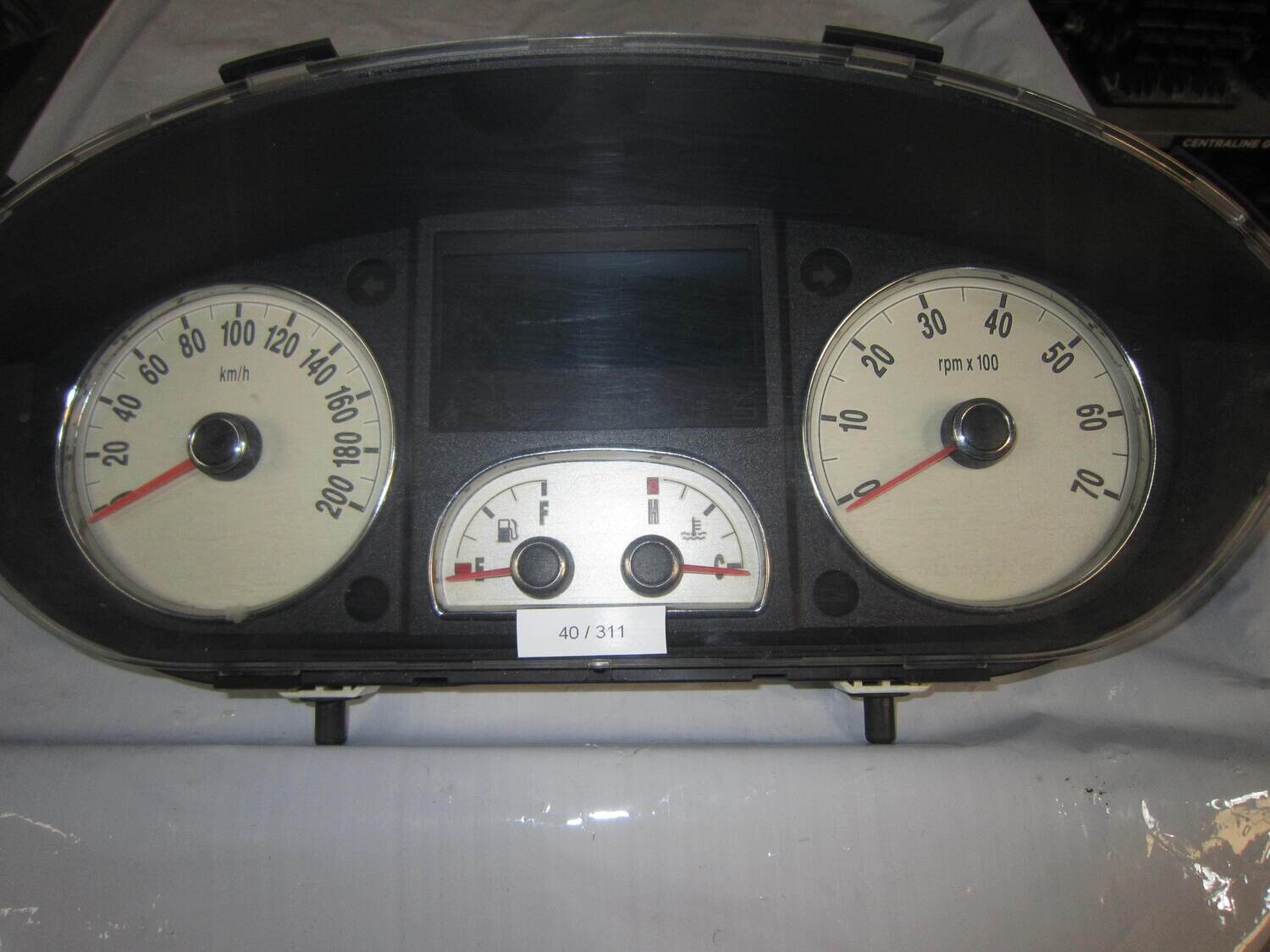 40-311 Quadro Strumenti / Contachilometri Alfa Romeo / Fiat / Lancia 735417167 503.00.119.02.00 503001190200 Benzina MUSA