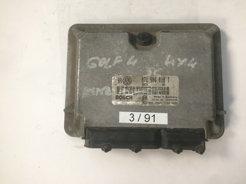 3-91 Centralina Motore Bosch 0261206503 071906018T 26SA5948 VOLKSWAGEN VOLKSWAGEN Golf 4 Bora Passat
