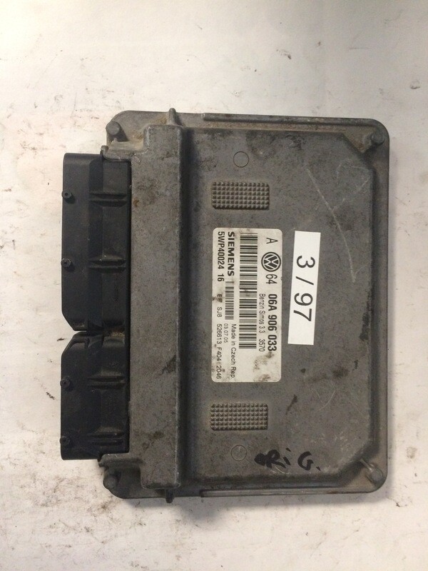 3-97 Centralina Motore Siemens 5WP4002416 5WP40024 16 06A 906 033 06A906033        VOLKSWAGEN GOLF