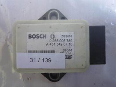 31-139 Sensore Antimbardata Bosch A 265 005 789 A265005789 A 451 542 07 18 A4515420718 SMART 451