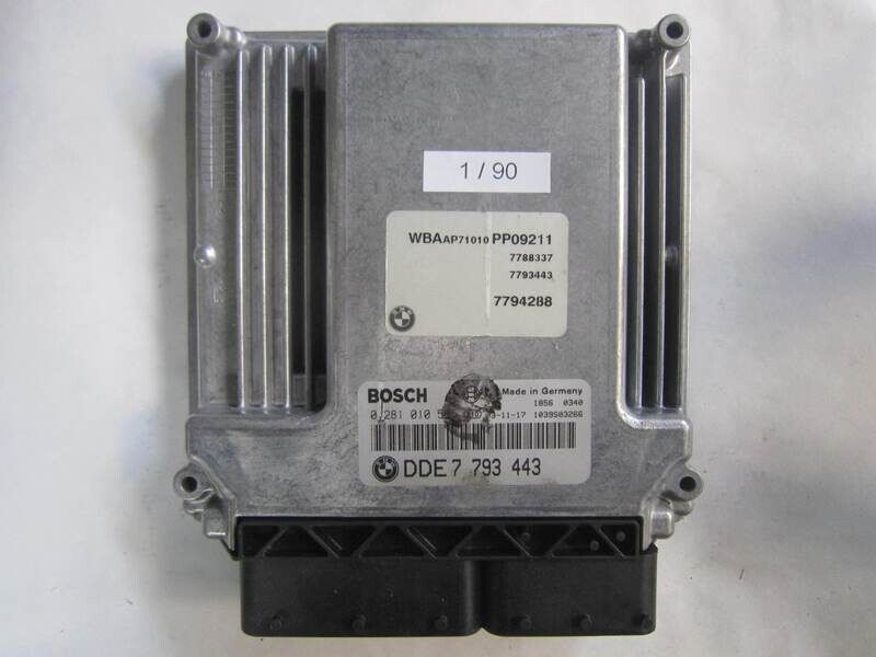 1-90 Centralina Motore Bosch 0 281 010 565 0281010565 7794288 1039S03266 DDE 7 793 443 BMW Diesel SERIE 3 320 2.0