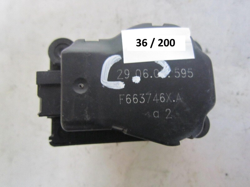 36-200 Servomotore Riscaldamento Aria Condizionata Valeo F663746XA F663746X.A         CITROEN / PEUGEOT  C 2