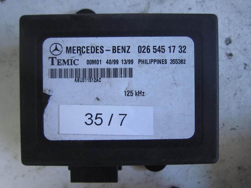 35-7 Centralina Immobilizer Temic 026 545 17 32 0265451732 MERCEDES BENZ Generica VITO SPRINTER