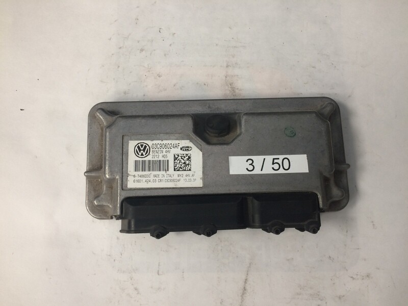 3-50 Centralina Motore MAGNETI MARELLI MY24HVAF 03C906024AF 6160142403 VOLKSWAGEN  POLO 1.4