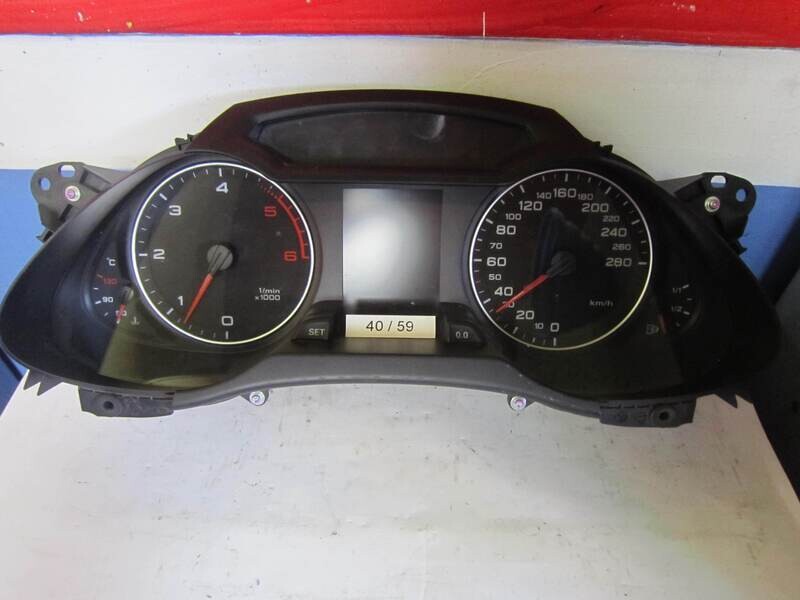 40-59 Quadro Strumenti / Contachilometri Magneti Marelli 8K0 920 930 d 8K0920930d 503002371402 AUDI Benzina A 4 2.0