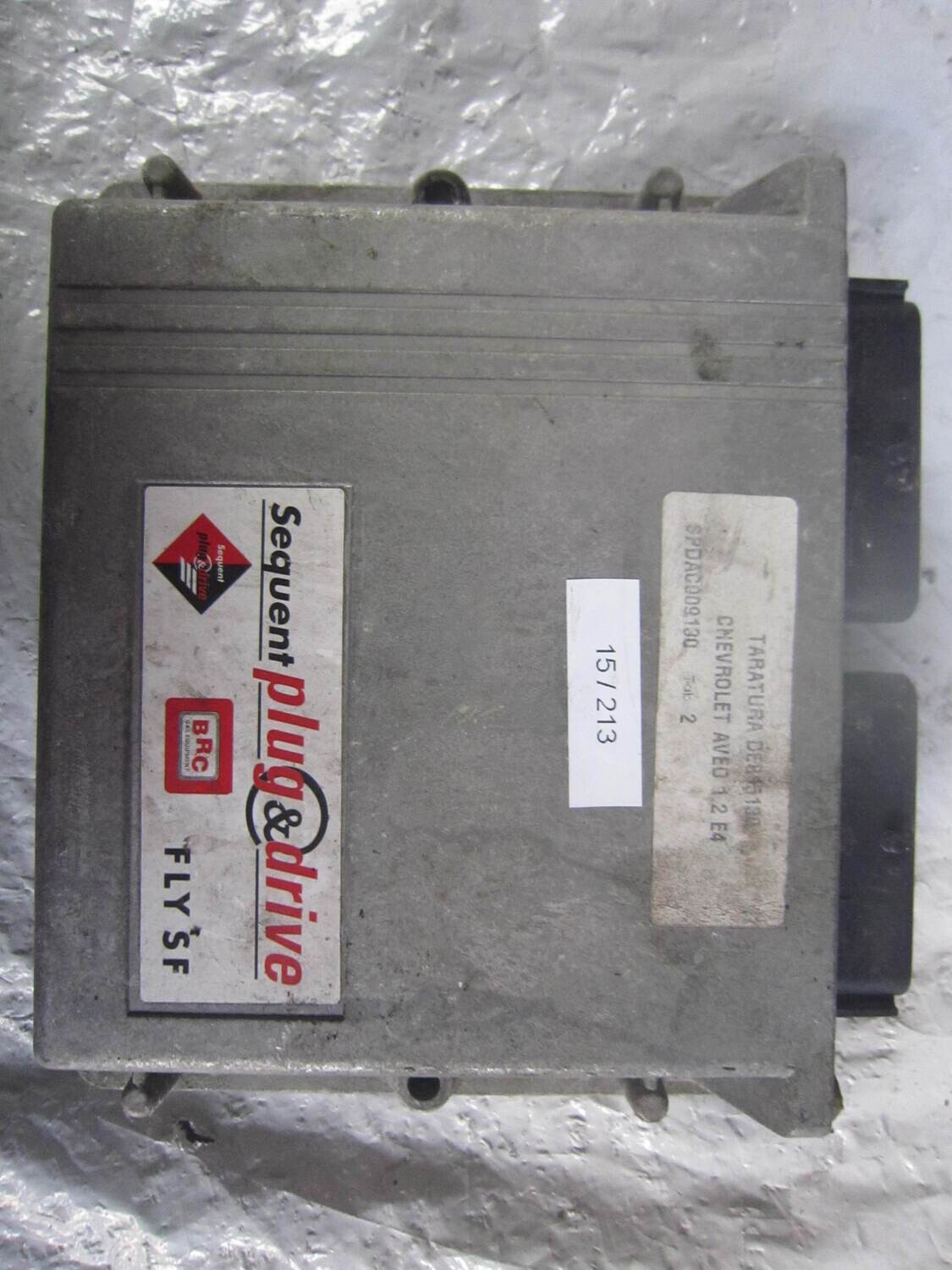 15-213 Centralina Gpl Brc Sequent FLY SF SequentFLYSF DE845130 CHEVROLET Benzina/GPL AVEO