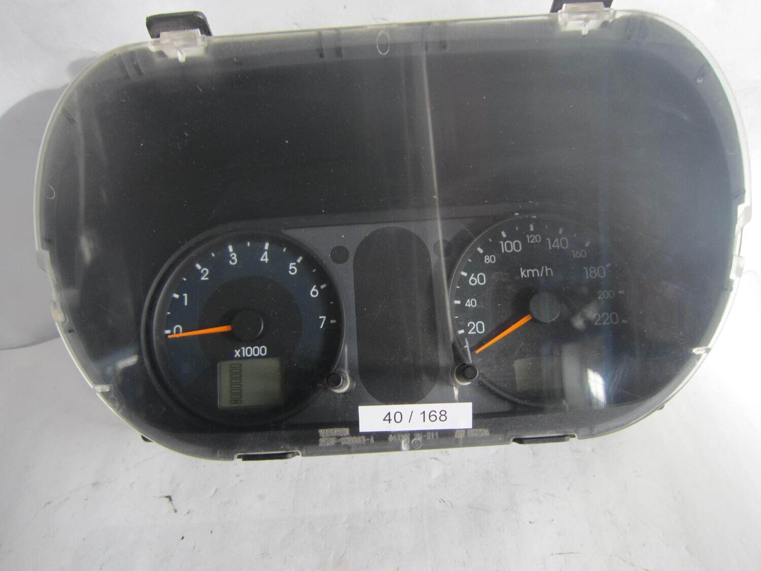 40-168 Quadro Strumenti / Contachilometri Visteon 2S6F-10841-A 2S6F10841A 44ZNM ZU-236 44ZNMZU236 FORD Benzina FIESTA