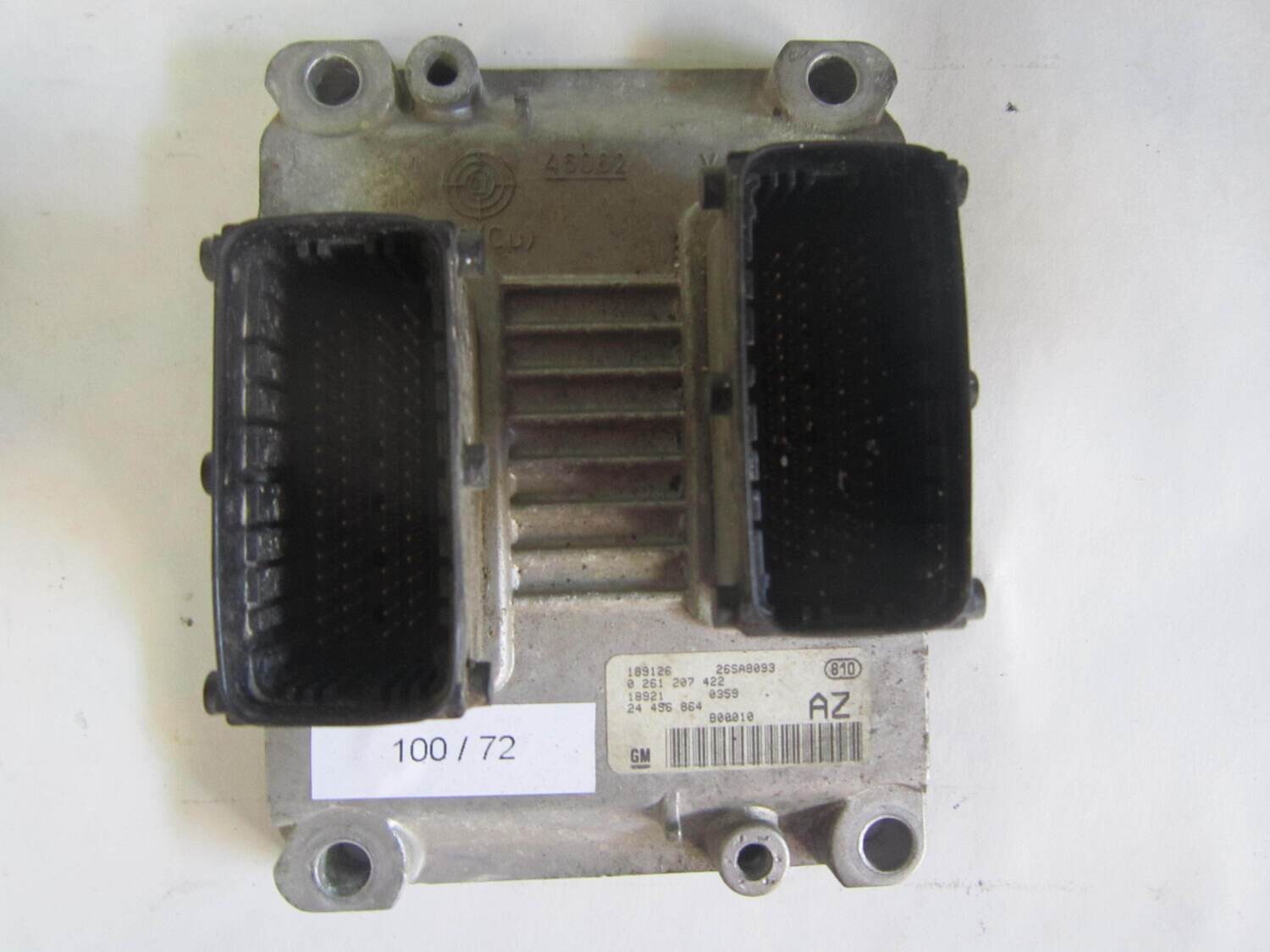 100-72 Centralina Motore Bosch 0 261 207 422 0261207422 24 456 864 24456864 26SA8093 OPEL Benzina AGILA 1.0
