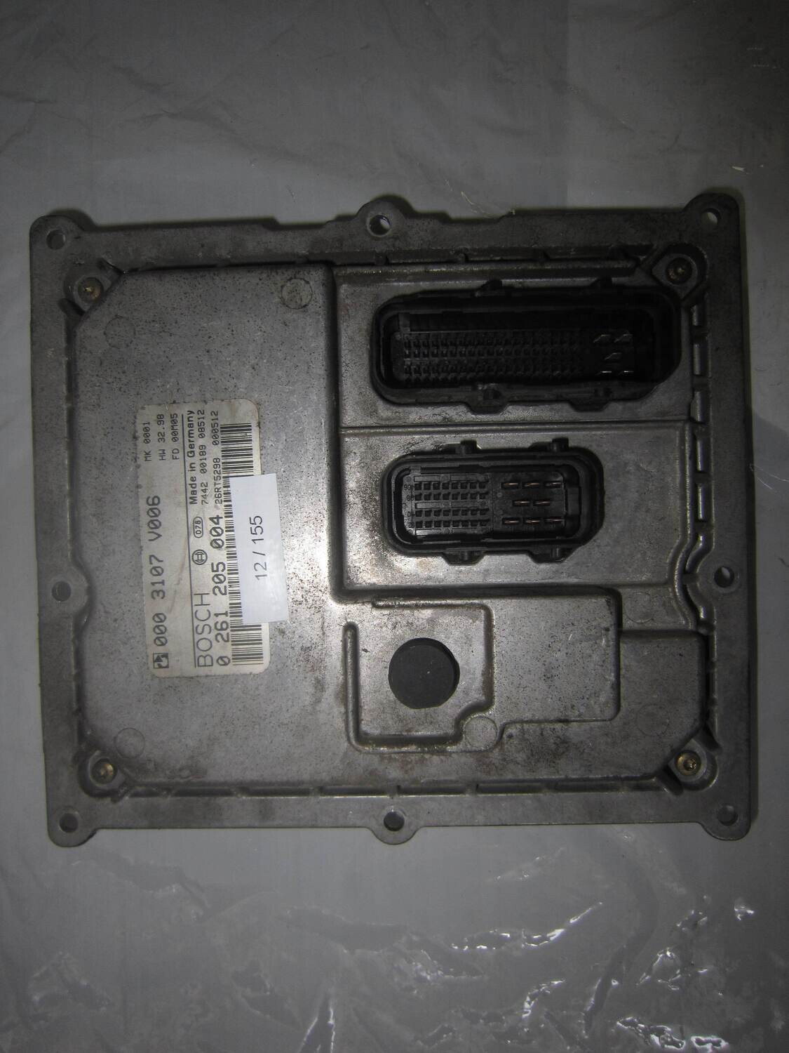 12-155 Centralina Motore Bosch 0 261 205 004 0261205004 000 3107 V006 0003107V006 26RT6296 SMART Benzina FORTWO 450 0.7