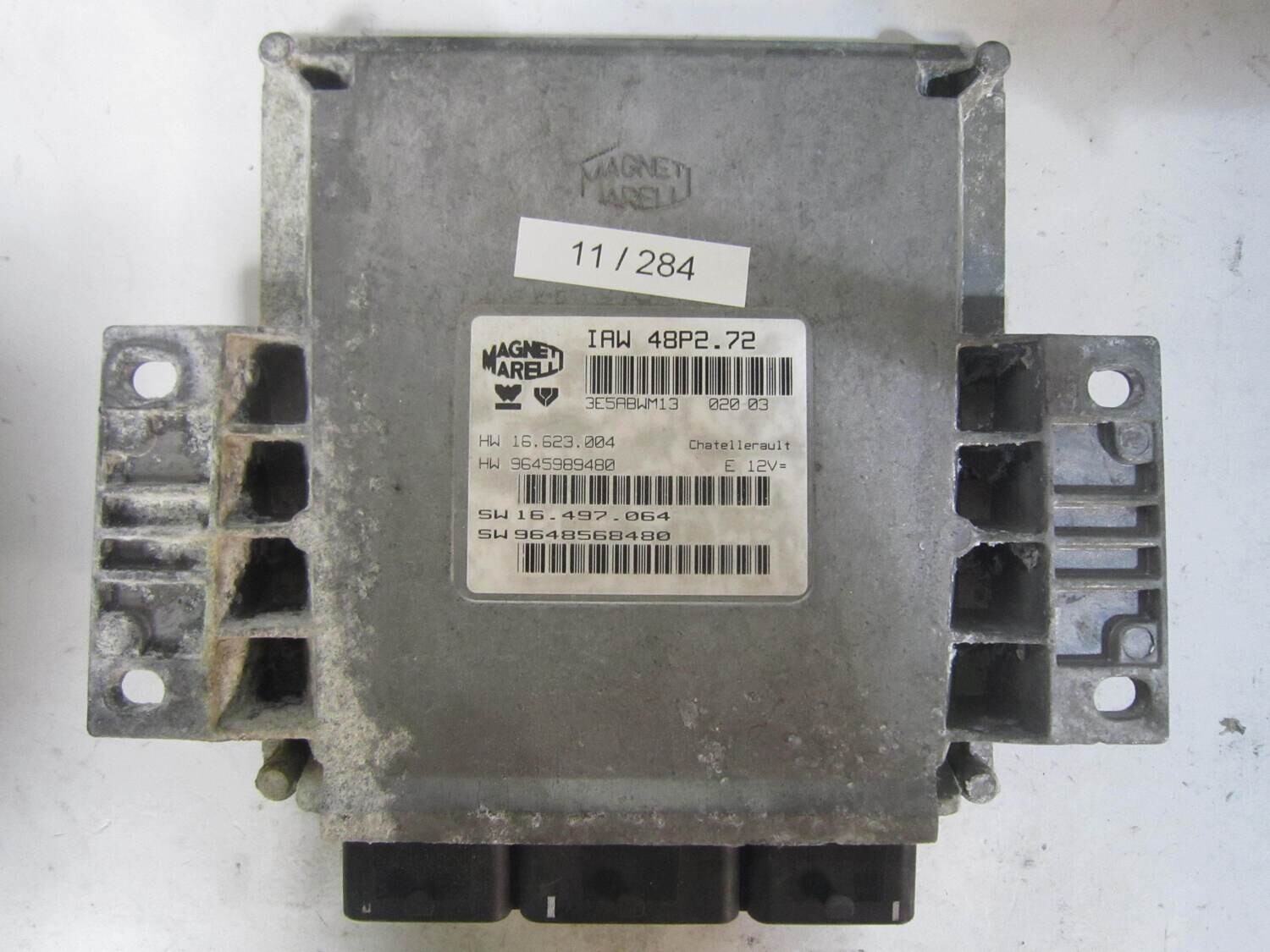 11-284 Centralina Motore Magneti Marelli IAW 48P2.72 IAW48P272 16623004 9648568480 CITROEN / PEUGEOT Benzina C 3 1.1