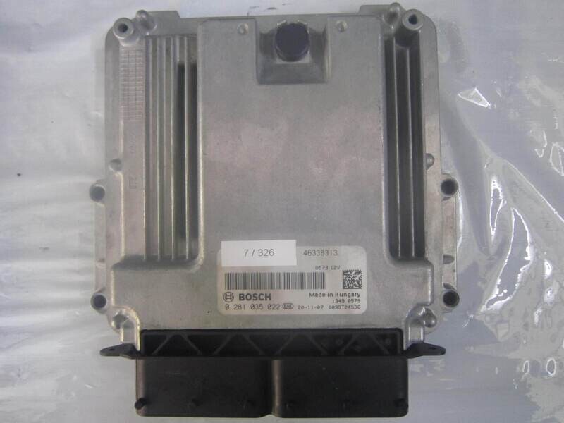 7-326 Centralina Motore Bosch 0 281 035 022 0281035022 46338313 1039T24536   JEEP DIESEL RENEGATE