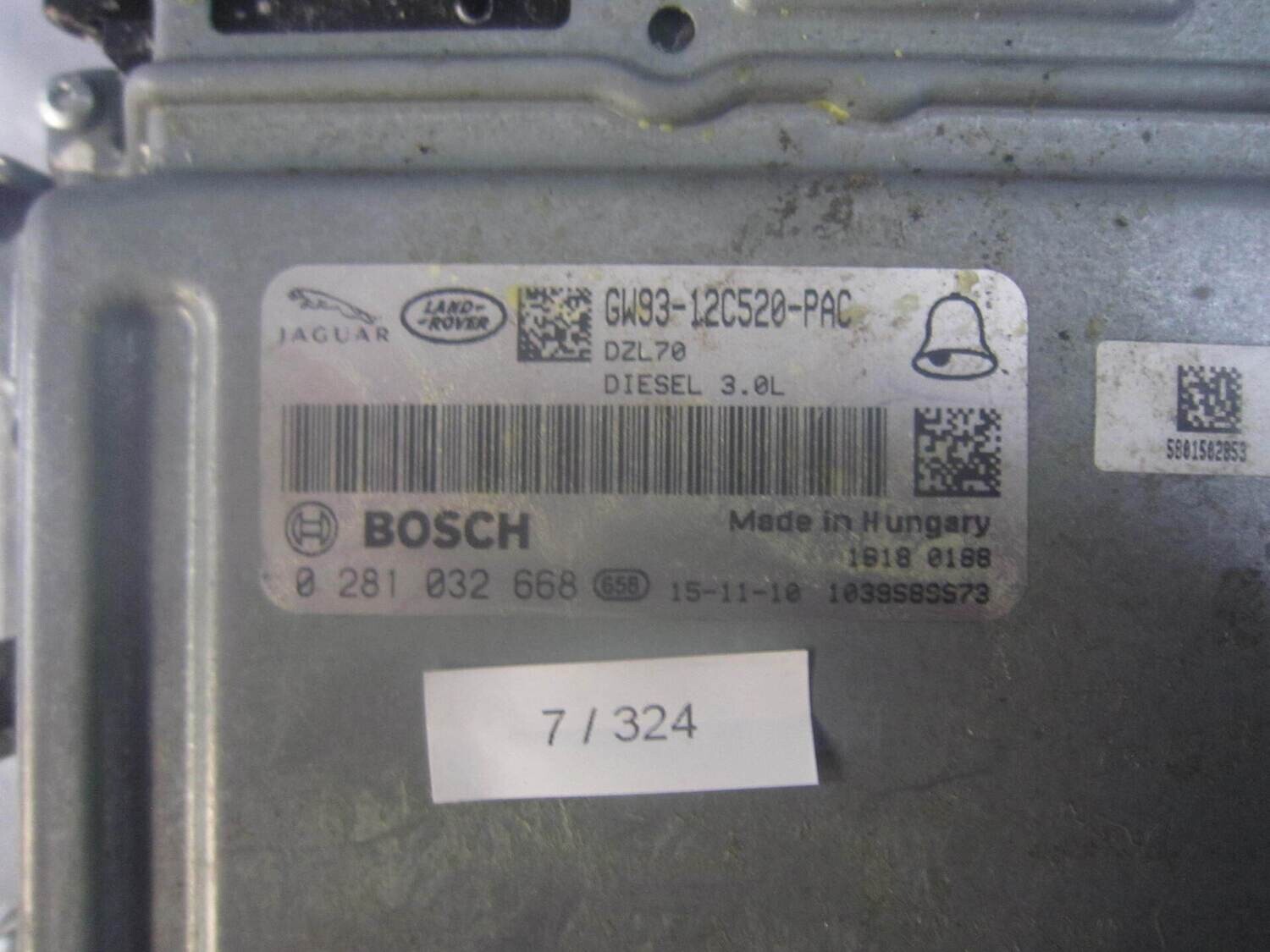 7-324 Centralina Motore Bosch 0 281 032 668 0281032668 GW93-12C520-PAC 1039S89973 DZL70  LAND ROVER Diesel VARIE