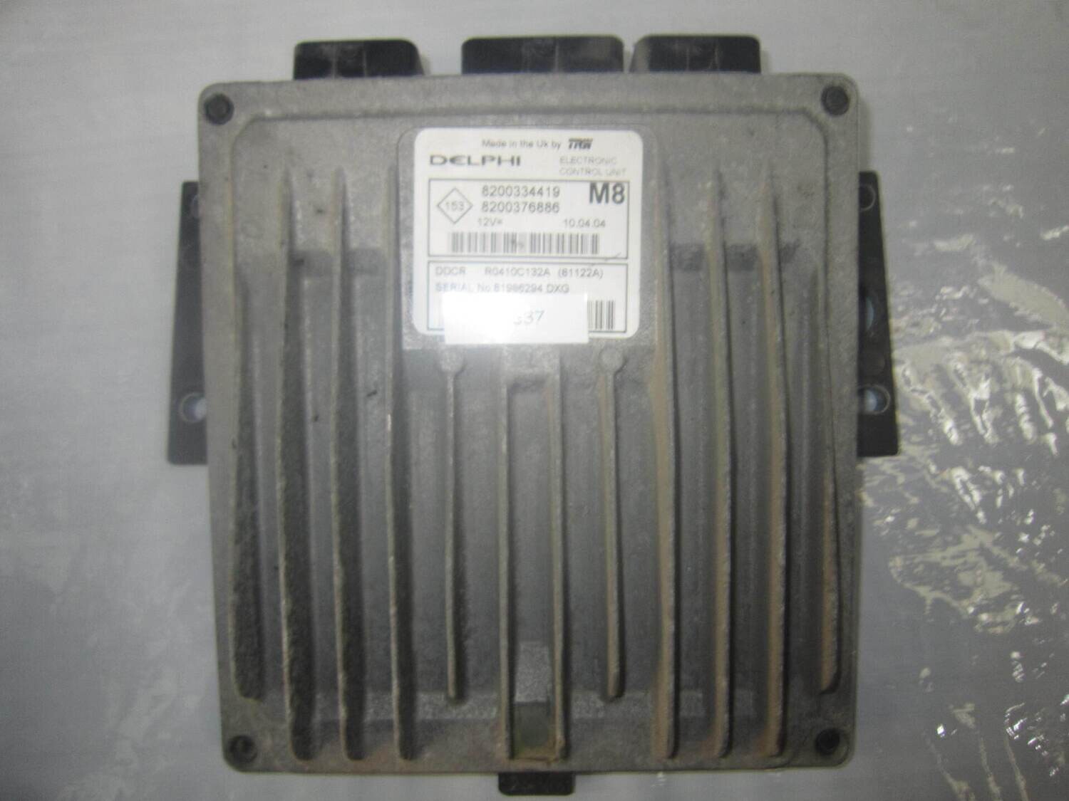 7-337 Centralina Motore Delphi R0410C132A   8200334419 8200376886 81122A M8 NISSAN DIESEL MICRA