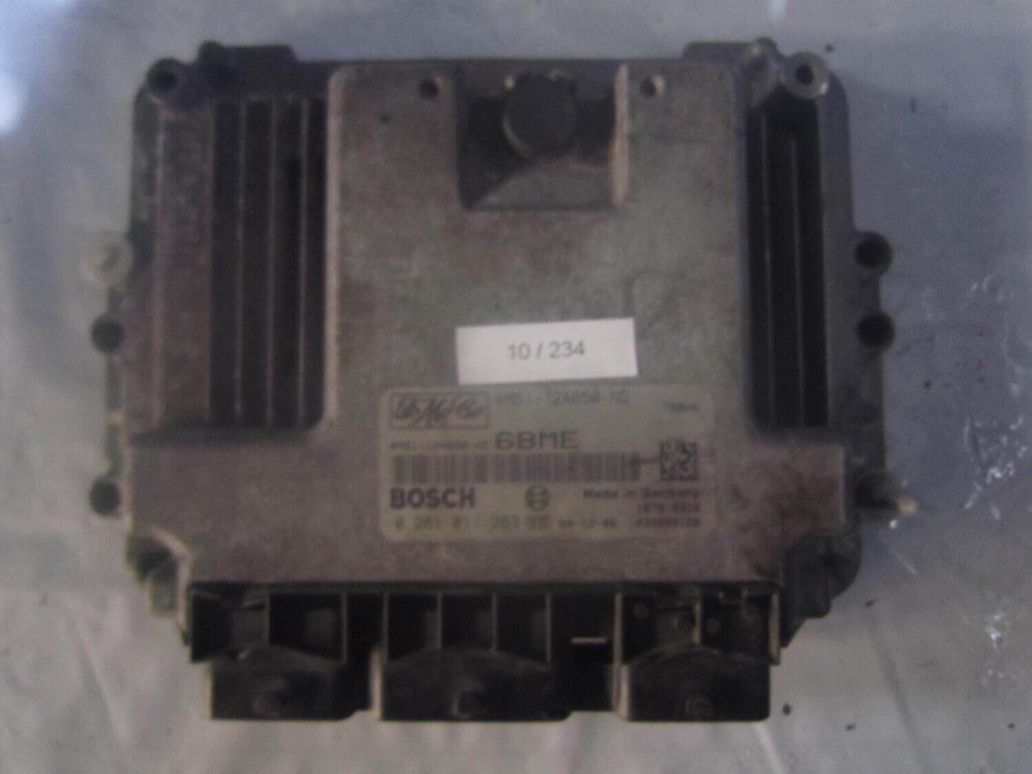 10-234 Centralina Motore Bosch 0 281 011 263 0281011263 4M51-12A650-ND 1039S08128 6BME  FORD DIESEL C-MAX