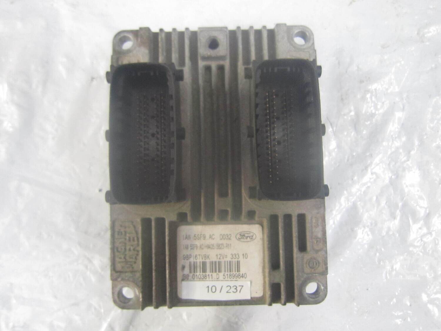 10-237 Centralina Motore Magneti Marelli 51899840   IAW 5SF9.AC BC.0103811.D   FORD Benzina VARIE