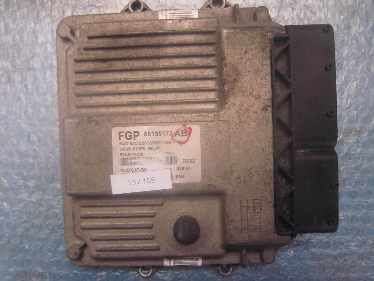 13-155 Centralina Motore Magneti Marelli 55195173 AB 55195173AB MJD 6JO.S5  71600.039.01 HW01D/1433-Y196 OPEL DIESEL VARIE