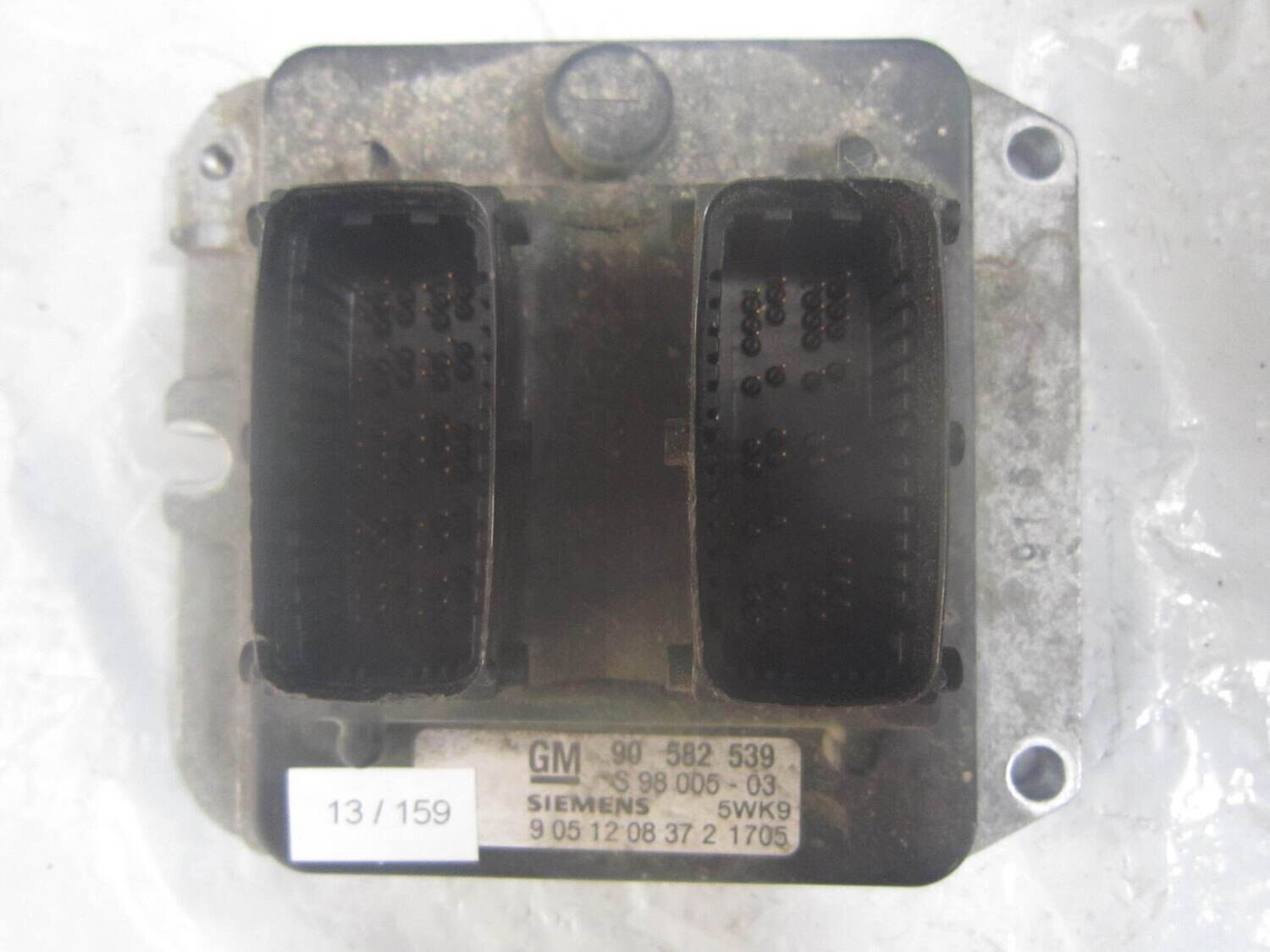 13-159 Centralina Motore Siemens 5WK91705   S 98 005-03 90 582 539   OPEL BENZINA ASTRA