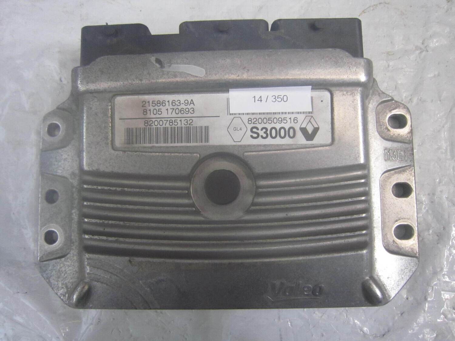 14-350 Centralina Motore Valeo 21586163-9A 215861639A 8105 170693 8200785132 8200509516  RENAULT Benzina VARIE