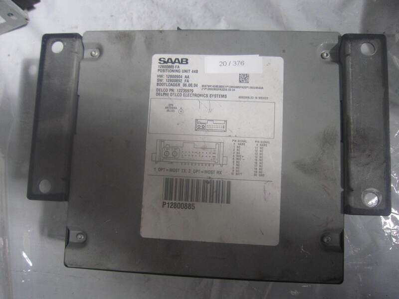 20-376 Navigatore Delphi 12800885 FA 12800885FA 12235979    SAAB Generica 9_3