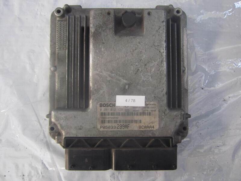 4-78 Centralina Motore Bosch 0 281 012 129 0281012129 P05033299AF 1039S16957 BCAAA4  CHRYSLER Diesel DODGE